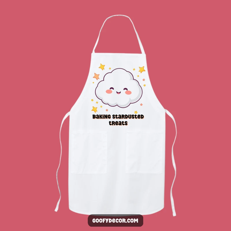 Funny Cloud Apron: Happy Star Sprinkling, A Chef's Funny Gift!