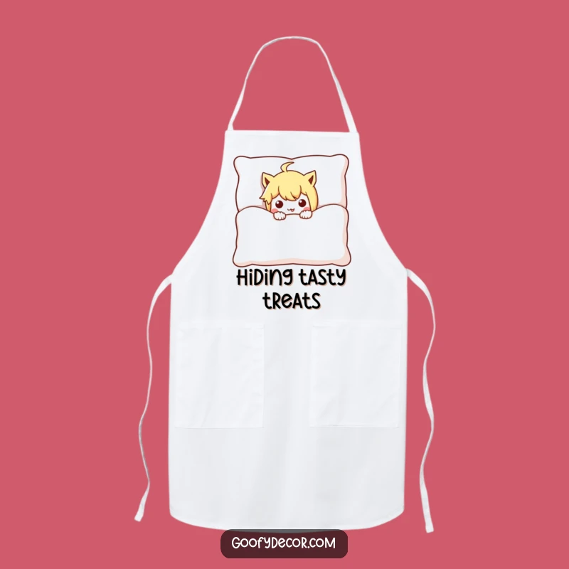 Funny Mischievous Character Apron - Kitchen Fun for Playful Cooks