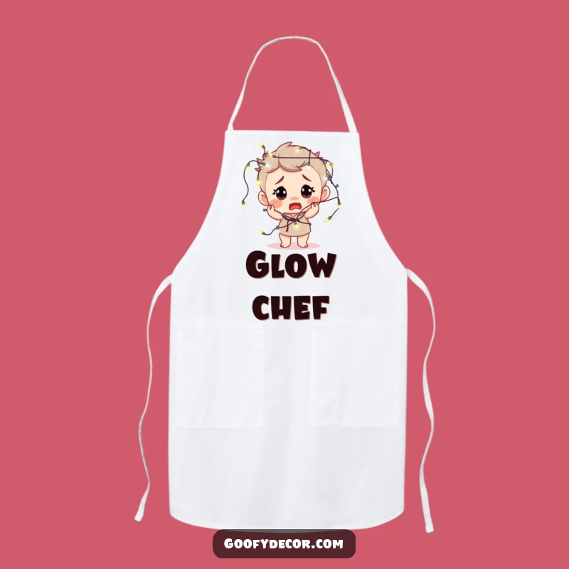Funny Fairy Lights Apron - Hilarious Holiday Decorating Gift