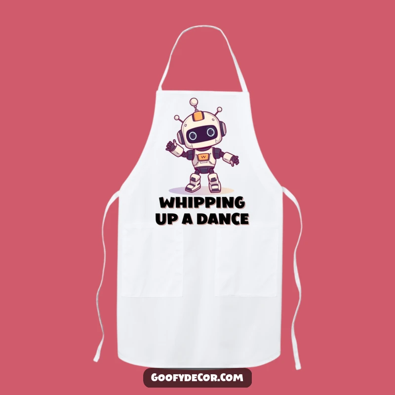 Funny Robot Apron: Cook Up Laughs with Hilarious Dance Moves, a Great Chef Gift