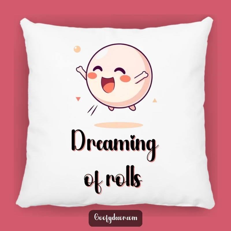 Funny Kawaii Bouncing Ball Pillow: Tumbling Character Cushion for Fun