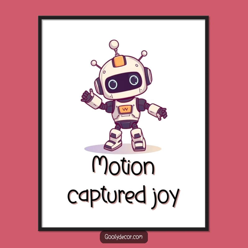 Funny Robot Dance Digital Art: Hilarious Spinning Moves for Instant Fun, a Great Gift