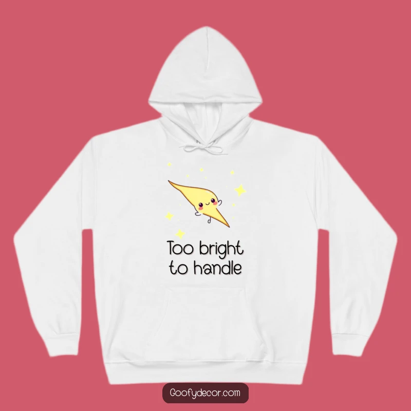 Funny Lightning Bolt Hoodie - Cozy Cosmic Adventure, Awesome Gift