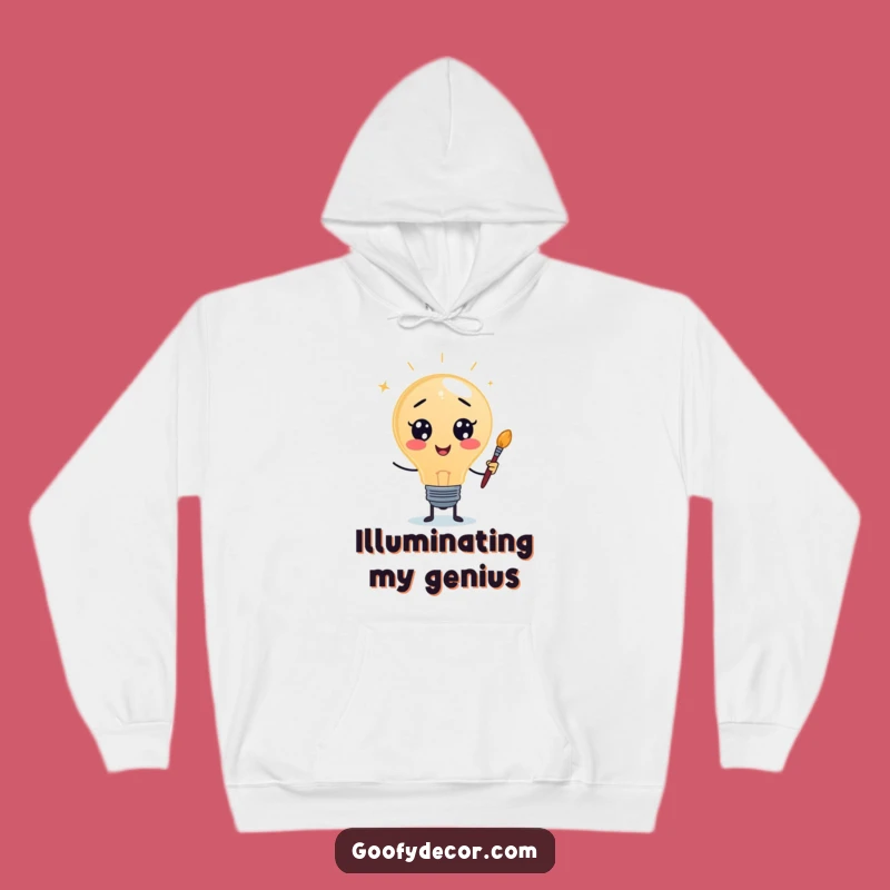 Funny Lightbulb Hoodie: Cozy Up with Your Next Big Idea
