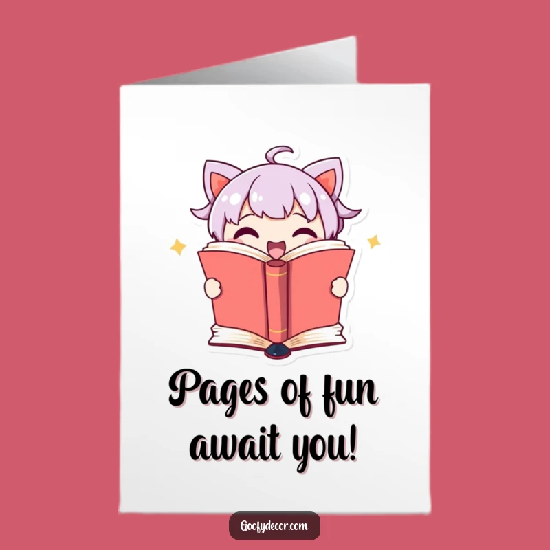 Free Printable Book Character Birthday Card: Funny Secret Reveal DIY Downloadable Gift