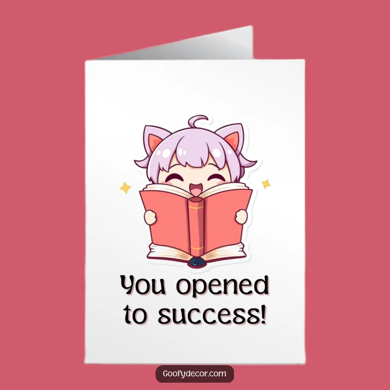 Free Printable Book Character Congrats Card: Humorous Secret Reveal DIY Downloadable