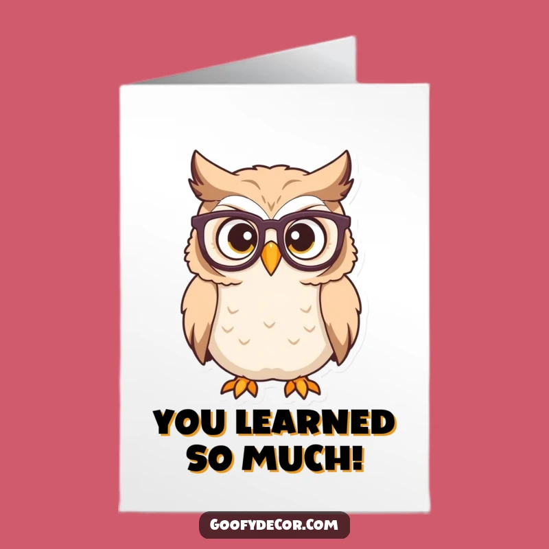 Free Printable Owl Surprise Congratulations Card - Funny Downloadable Achievement Greeting