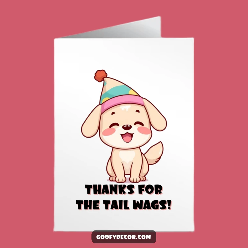 Free Printable Dog Thank You Card - Downloadable & Print at Home Gratitude