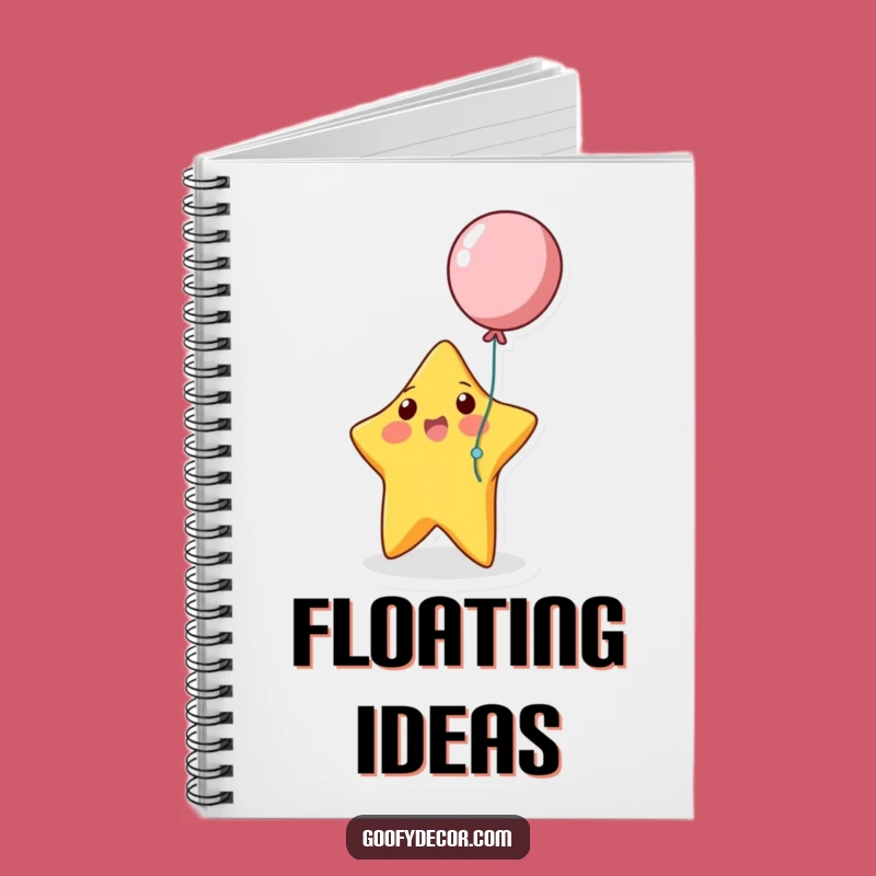 Bouncing Star Notebook: Funny Journal for Ideas & Dreams