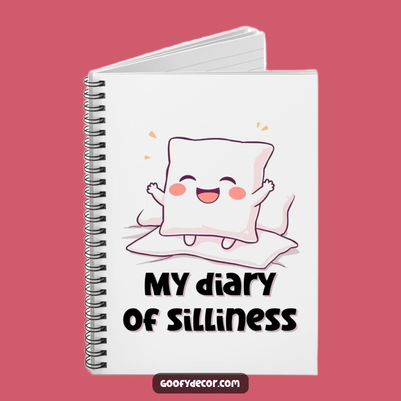 Funny Giggling Pillow Notebook: Jot Down Hilarious Thoughts & Ideas