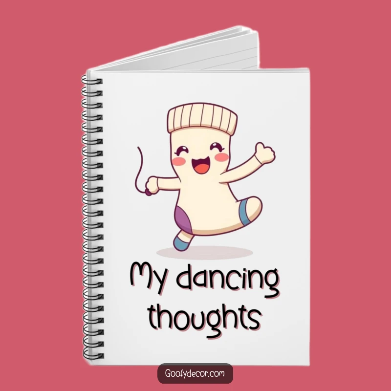 Funny Kawaii Sock Dance Notebook: Jot Down Fun Ideas - Great Funny Gift!