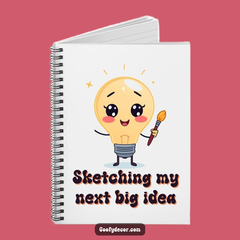 Funny Lightbulb Notebook: Capture Every Spark of Genius