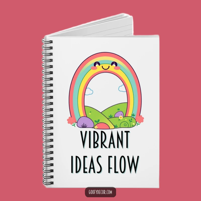 Funny Rainbow Notebook - Jot Down Your Brightest Ideas!