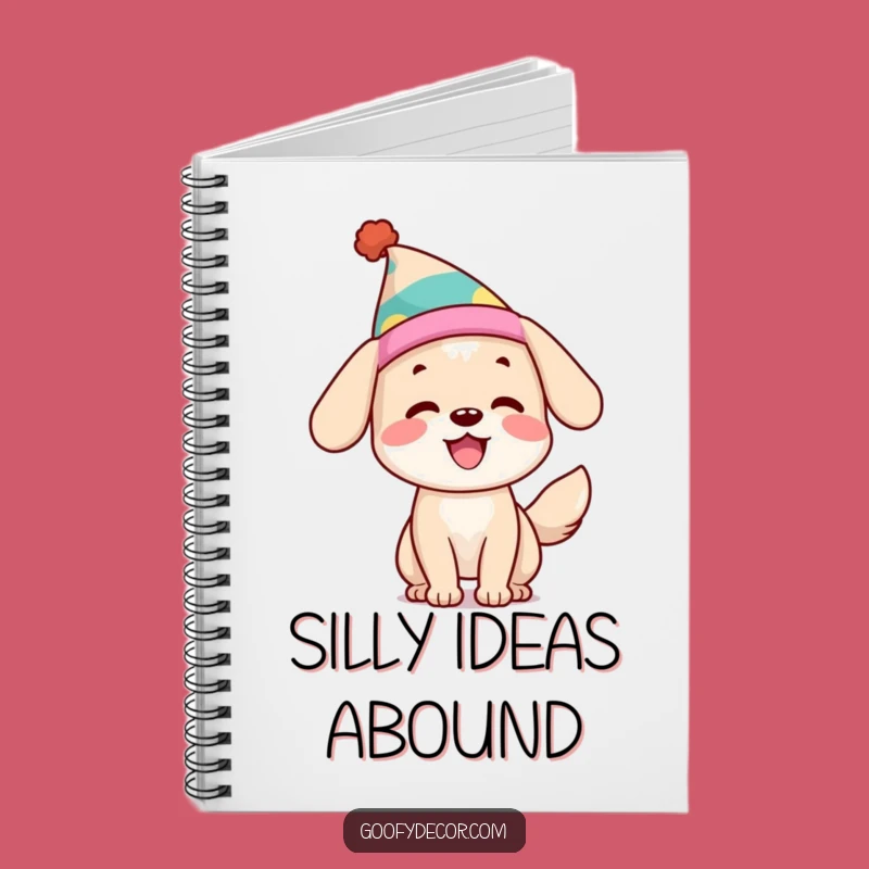 Funny Dog Notebook: Jot Down Happy Thoughts with This Joyful Pup, Perfect Funny Gift!