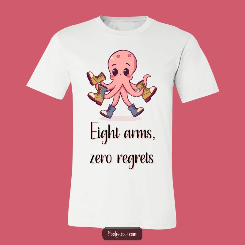 Funny Octopus Juggling T-Shirt: Wear Your Whimsy - Perfect Gift