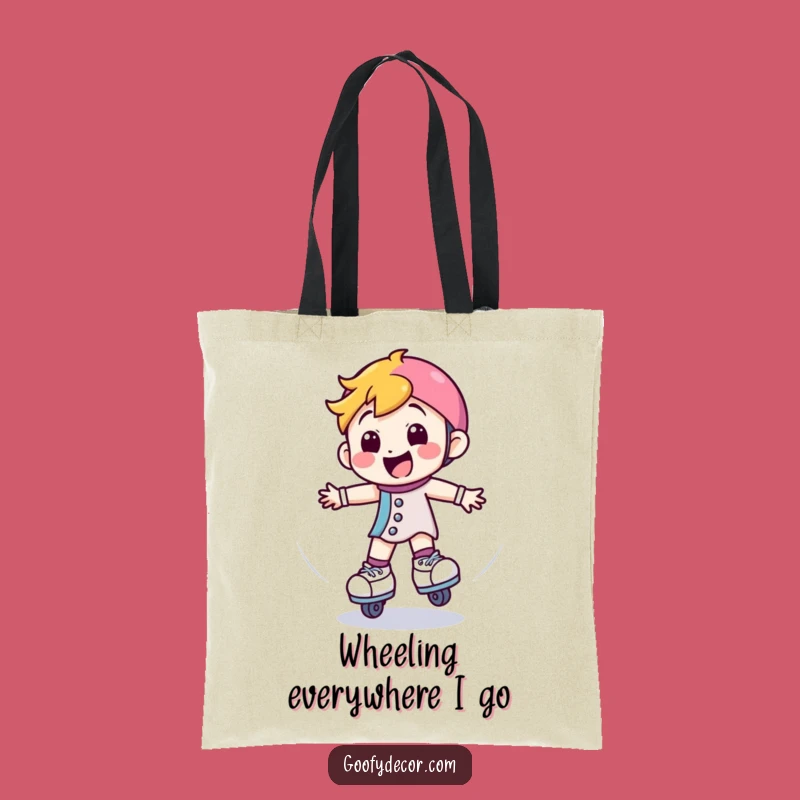 Funny Roller Skate Tote Bag: Carry Your Fun On the Go!